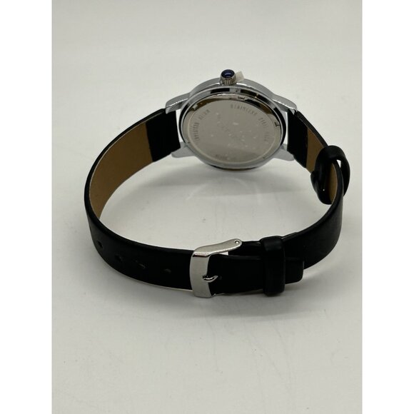 Vintage Centric Honeymooners Stainless Steel Wrist Watch Black Band Working READ - Picture 5 of 16